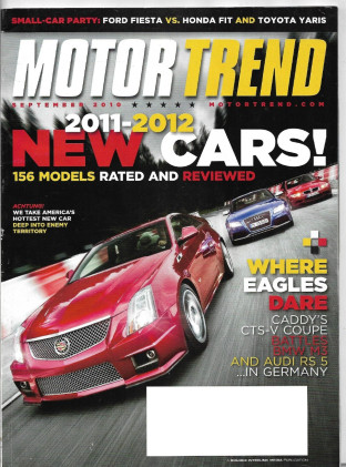 MOTOR TREND 2010 SEPT - VEYRON vs LP670-4 SV, HURST/CAMARO